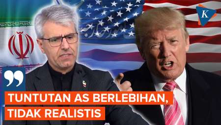 Iran Tolak Rencana Gencatan Senjata Yang Diusulkan AS: Berlebihan, Tidak Realistis!