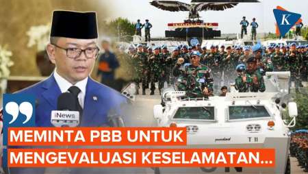 Menlu Sugiono Minta PBB Evaluasi Buntut Gugurnya Tiga Prajurit TNI di Lebanon