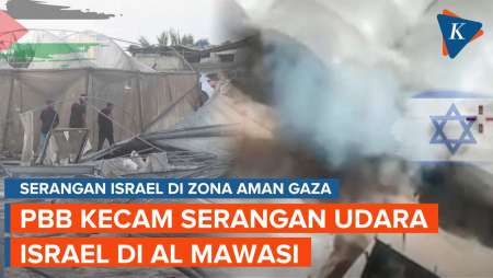 PBB Kecam Serangan Mematikan Israel di Zona Aman Kemanusiaan Gaza di Al Mawasi