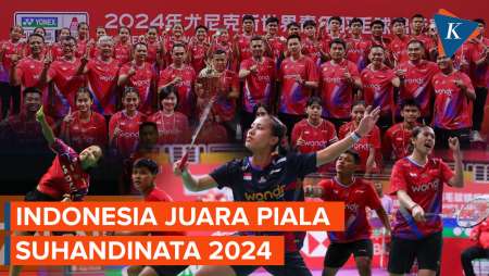 Libas China 110-103, Indonesia Sabet Juara Suhandinata Cup 2024!