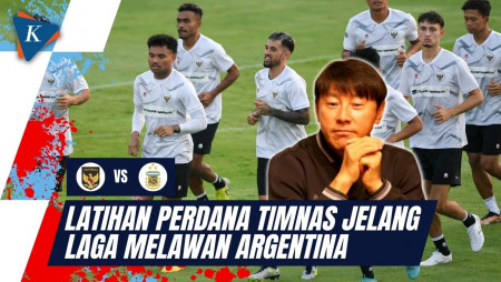 Shin Tae-Yong Amati Pertandingan Argentina Vs Australia untuk Persiapan Timnas