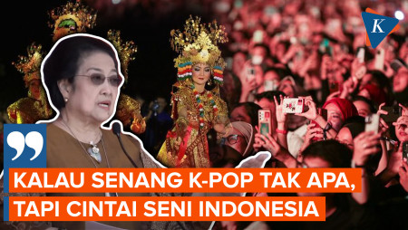 Begini Pesan Megawati ke Generasi Muda