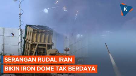 Serangan Rudal Iran Membawa Mimpi Buruk untuk Iron Dome Israel