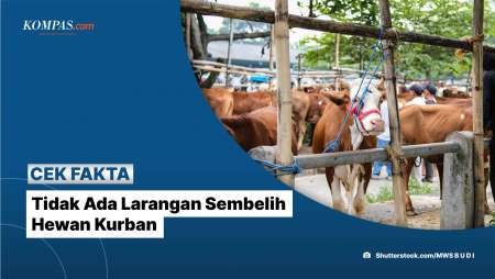 Tidak Ada Larangan Sembelih Hewan Kurban