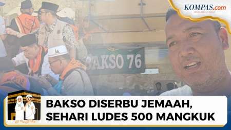 Dagang Bakso di Jabal Magnet, Sehari Ludes 500 Mangkuk