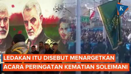 Ledakan Saat Peringatan Kematian Jenderal Qassem Soleimani, Iran: 103 Orang Tewas