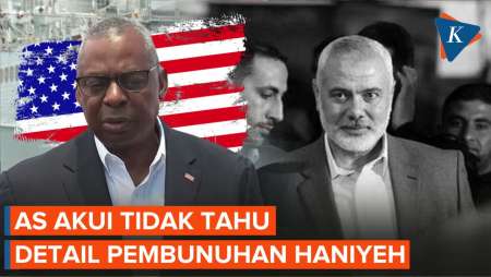 AS Tak Tahu Menahu soal Tewasnya Haniyeh, tapi Tegaskan Dukung Israel 