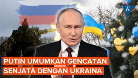 Putin Umumkan Gencatan Senjata Rusia Dengan Ukraina