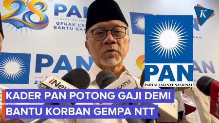Zulhas Perintahkan Kader PAN Potong Gaji untuk Bantu Korban Gempa NTT