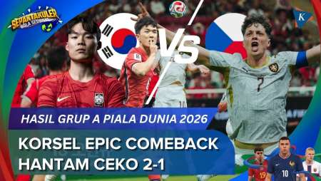Hasil Piala Dunia 2026 Korsel Vs Ceko 2-1, Taeguk Warriors Epic Comeback!