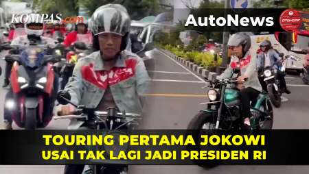 Intip Spek Motor Custom Jokowi yang Dipakai Touring di Solo