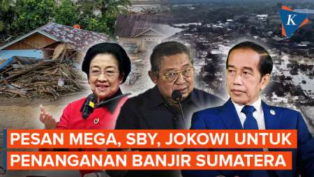 Pesan Mega, SBY, Dan Jokowi, Untuk Penanganan Banjir Sumatera
