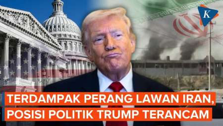 Perang Iran Ancam Posisi Politik Trump, Akhir Konflik Dinilai Tak Jelas