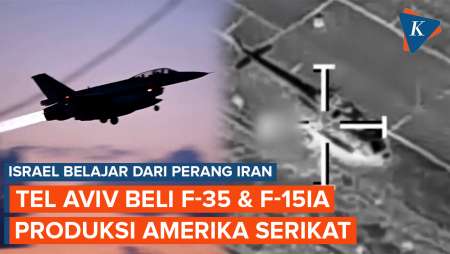 Israel "Belajar" Dari Perang Iran, Buru-buru Beli Jet F-35 Dan F-15IA AS