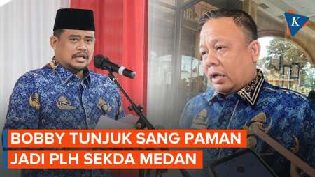 Wali Kota Bobby Nasution Tunjuk Pamannya Jadi Plh Sekda Medan