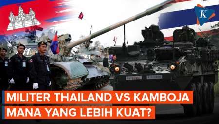 Perbandingan Militer Thailand Vs Kamboja, Siapa yang Lebih Kuat?