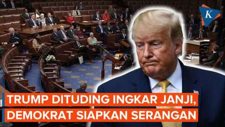 Trump Dituding Melenceng Dari Janji Antiperang, Demokrat Pasang Strategi Serangan