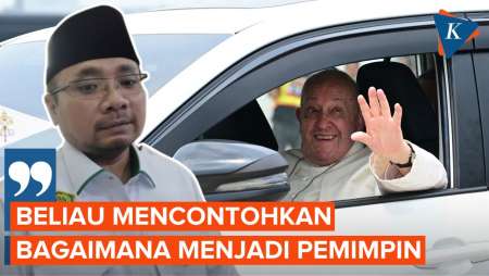 Menag Ingin Gaya Sederhana Paus Fransiskus Jadi Teladan Pejabat