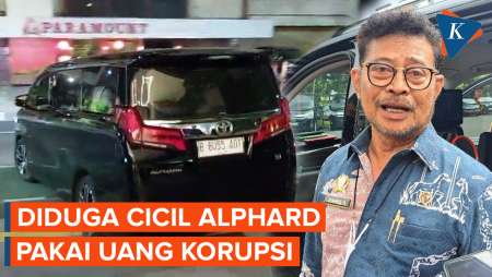 Syahrul Yasin Limpo Diduga Bayar Cicilan Alphard Pakai Uang Korupsi