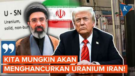 Reaksi Trump Usai Mojtaba Khamenei Bersikeras Ogah Serahkan Uranium Iran