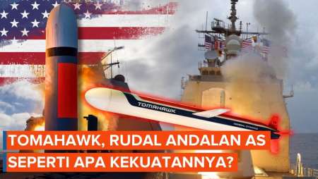 Kekuatan Rudal Tomahawk AS Yang Diklaim Trump Paling Ampuh Di Dunia