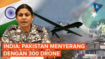 India Klaim Pakistan Kirim Serangan 300 Drone, Islamabad Membantah