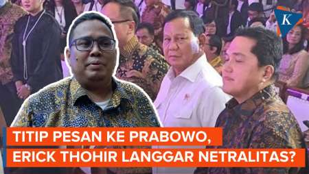 Bawaslu Telusuri Dugaan Pelanggaran Netralitas Erick Thohir