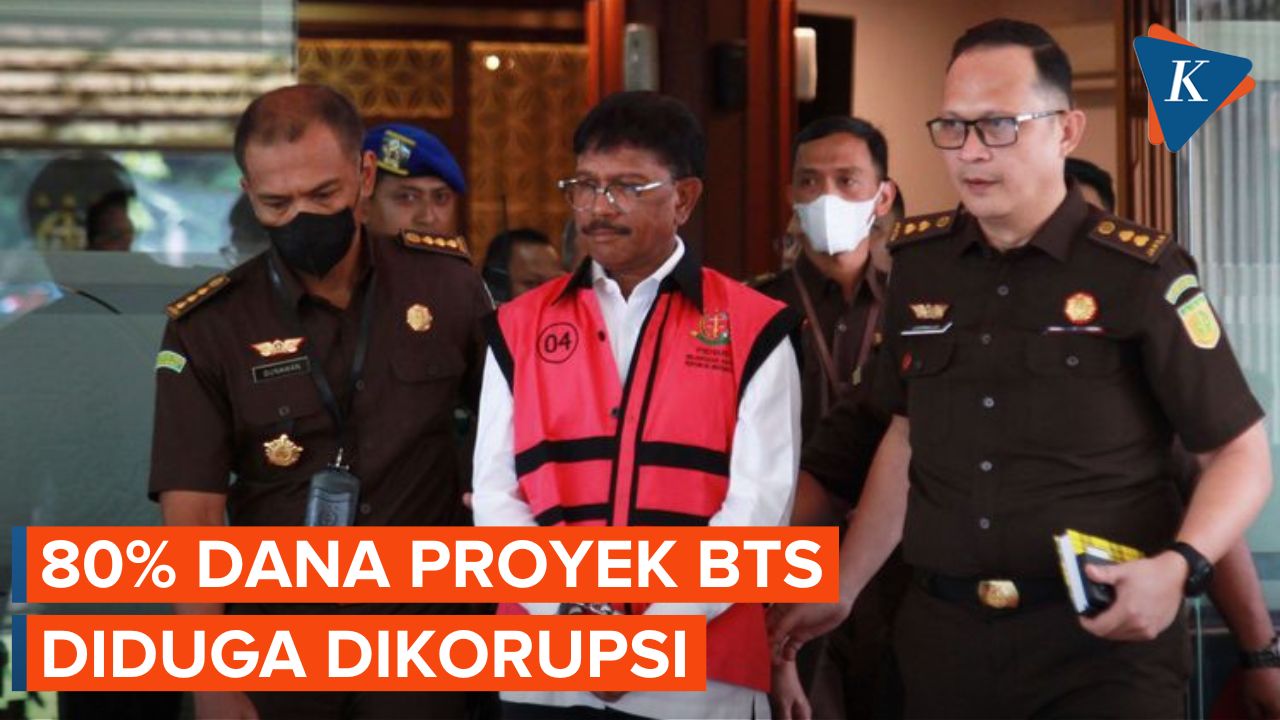 Johnny G Plate Diduga Korupsi 80 Persen Dana Proyek Pembangunan BTS 4G Kominfo