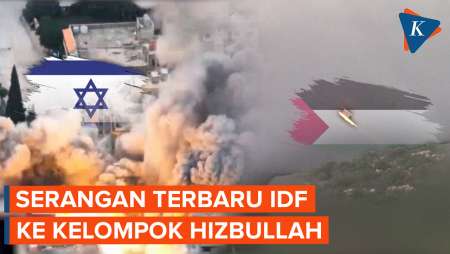 Israel Rilis Video Pengeboman di Kompleks Militer Hizbullah