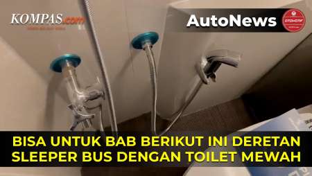 Deretan Sleeper Bus yang Punya Fasilitas Toilet Mewah