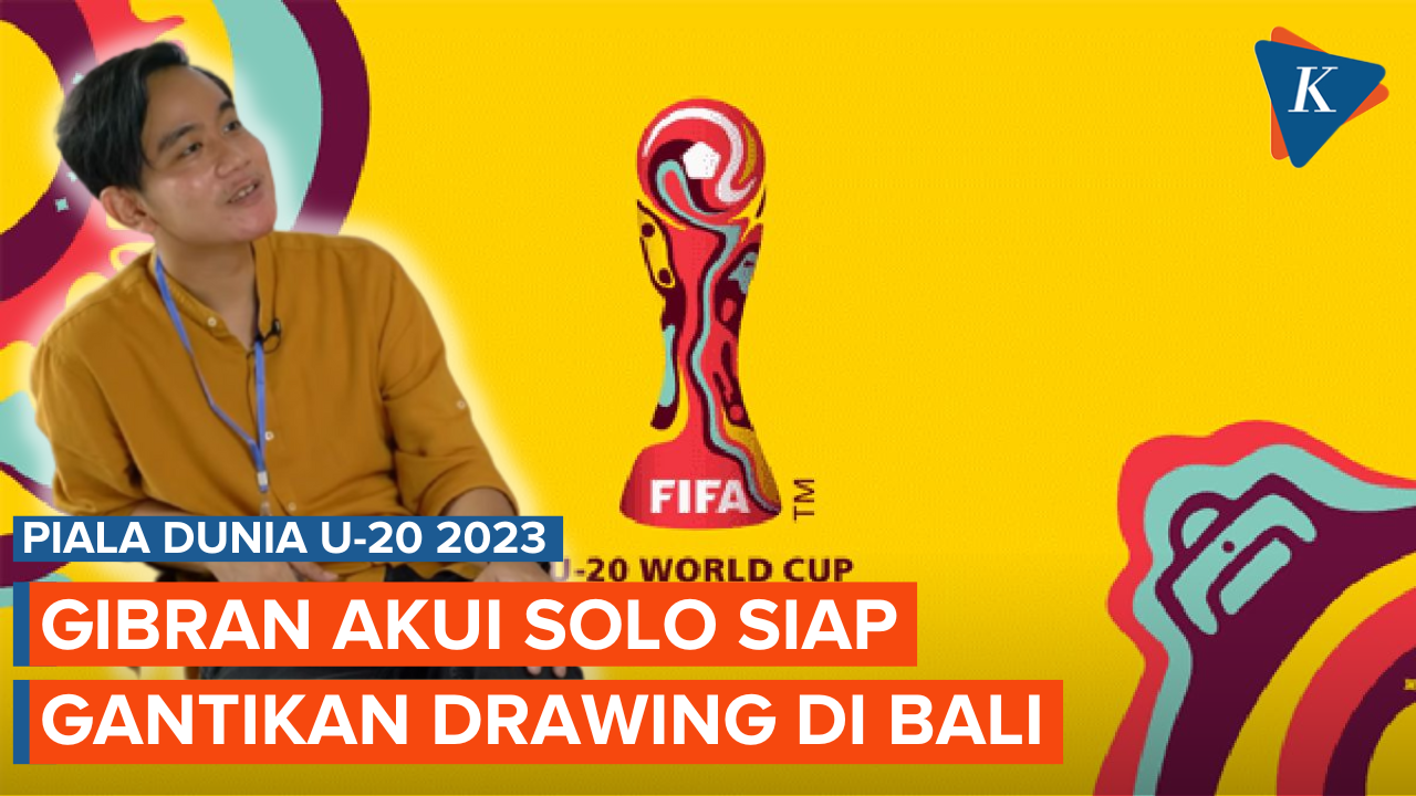 Gibran Siap jika Drawing Piala Dunia U-20 Dipindahkan ke Solo