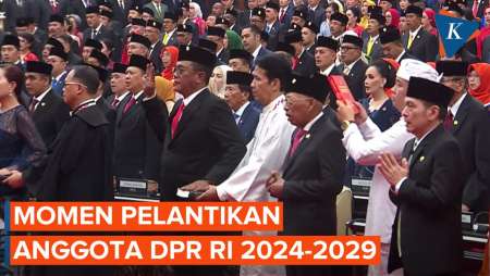 [FULL] Momen Pelantikan Anggota DPR RI Periode 2024-2029