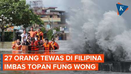 Topan Fung Wong, Tewaskan 27 Orang Di Filipina