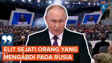 Putin Kembali Puji Tentaranya sebagai “Elit Sejati Rusia”