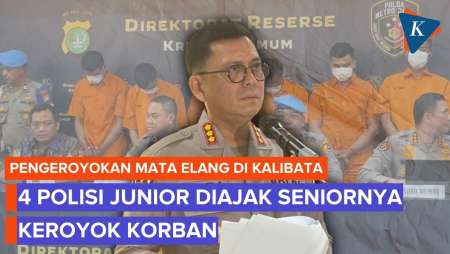 Pengeroyokan Mata Elang Di Kalibata, 4 Polisi Junior Diajak Senior Keroyok Korban