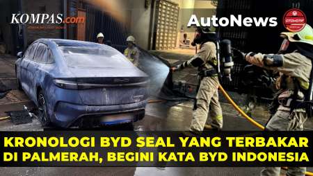 Kronologi BYD Seal yang Terbakar di Palmerah