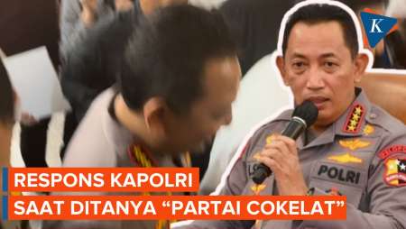 Kapolri Listyo Sigit Ditanya soal “Partai Cokelat”