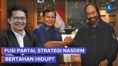 Isu Fusi Partai NasDem Dengan Gerindra, Pengamat Sebut Teknik Bertahan Hidup