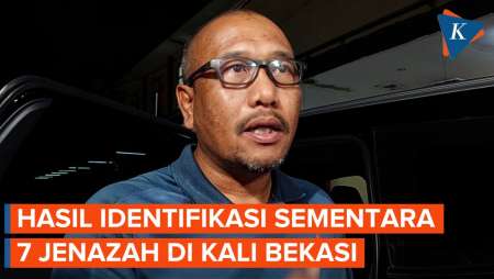 Polisi Ungkap Hasil Identifikasi Sementara 7 Jenazah di Kali Bekasi