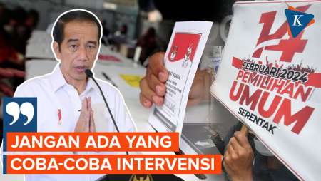 Jokowi Peringatkan Pihak-pihak yang Coba Ganggu Pemilu