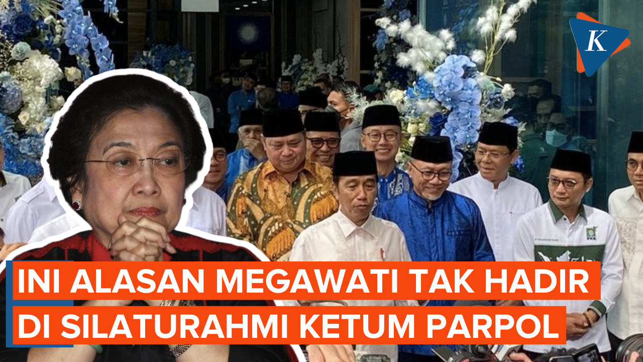 PAN Buka Suara soal Megawati Tak Hadir di Silaturahmi Ketum Parpol