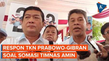 Wakil Ketua TKN Prabowo-Gibran Tak Ambil Pusing soal Somasi Timnas Amin ke KPU