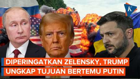 Trump: Tujuan Pertemuan dengan Putin adalah Gencatan Senjata