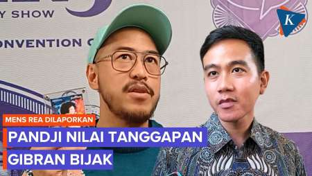 Soal "Mens Rea", Pandji: Respons Wapres Gibran Bijak, Pendukungnya Tak Perlu Berlebihan