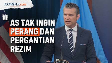 Dalih AS Serang Iran, Pentagon: Bukan Perang, Bukan Pergantian Rezim!