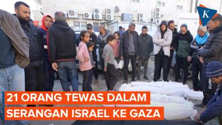 Serangan Udara Israel Hantam Apartemen di Gaza, 21 Orang Tewas