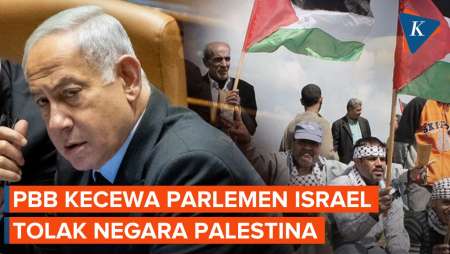 PBB Kecewa Parlemen Israel Tolak Pendirian Negara Palestina