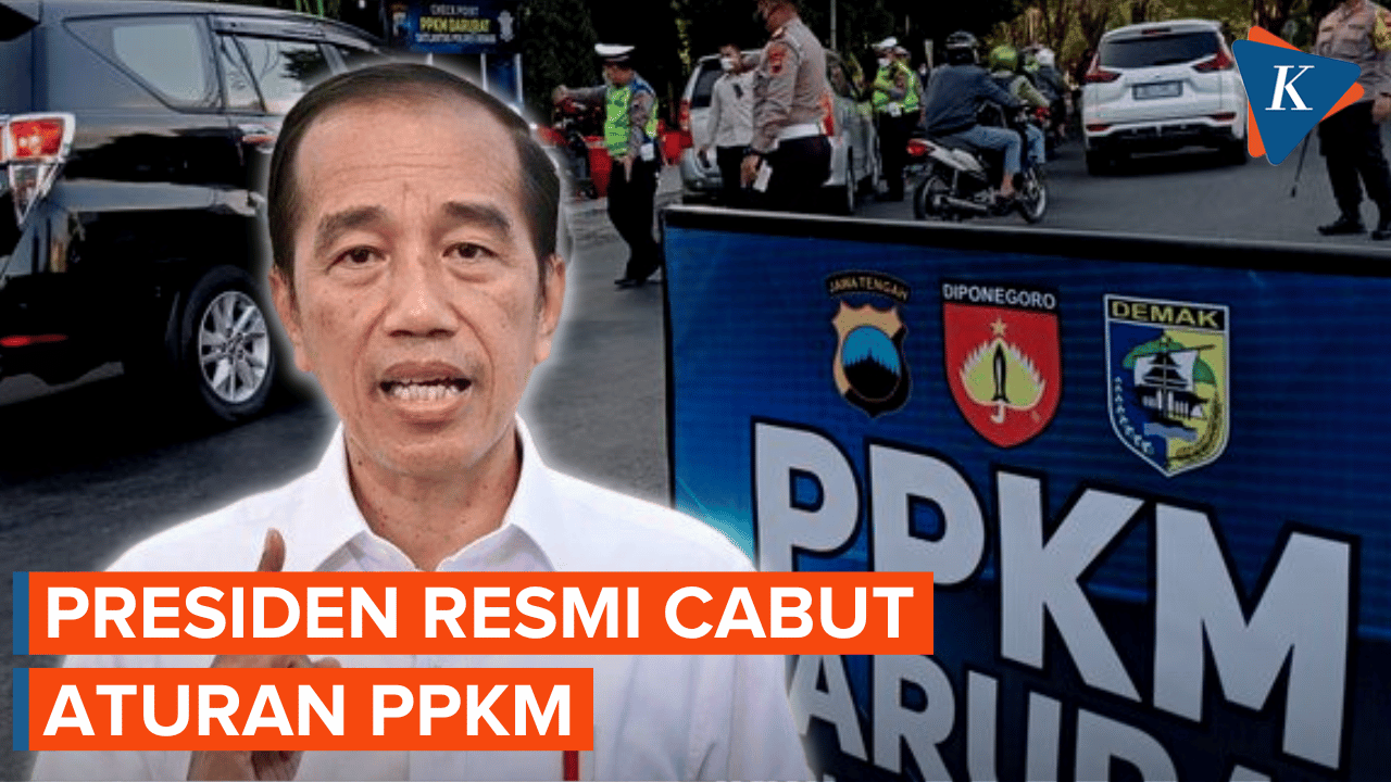 Presiden Jokowi Resmi Umumkan PPKM Dicabut!