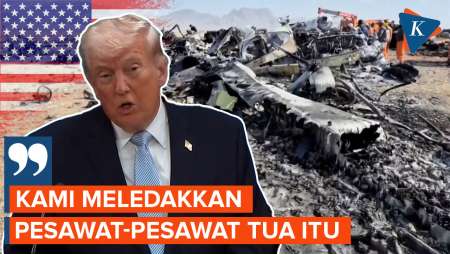 Trump Akui AS Ledakkan Pesawat Sendiri Dalam Misi Penyelamatan Di Iran