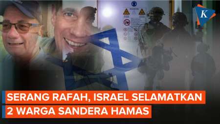 Gempuran Israel di Rafah Sukses Bebaskan 2 Sandera Hamas